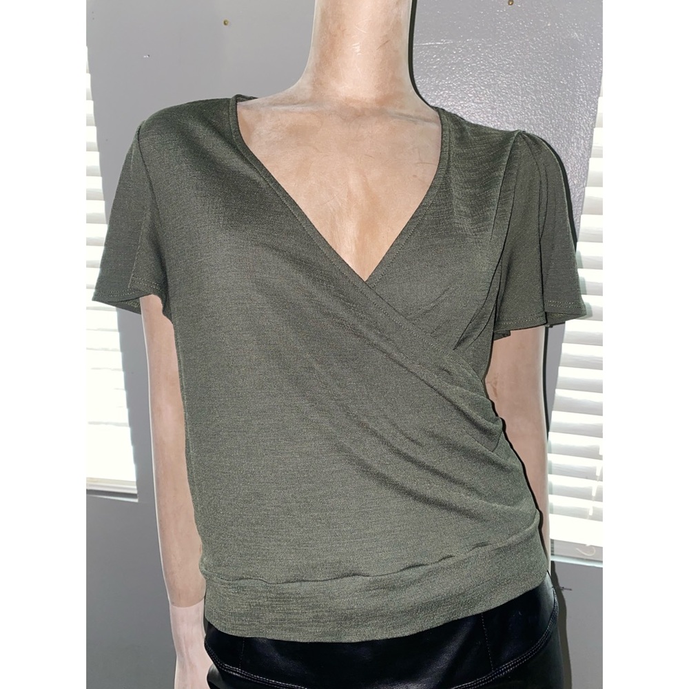 Dark Green Blouse